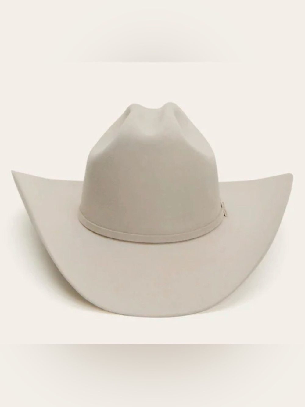 Stetson Light Gray Western Cowboy Hat